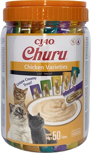 INABA CHURU MULTIPACK CHICKEN VARIETIES